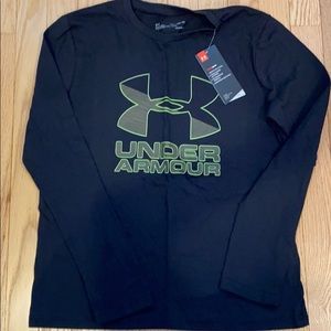 Boys under armour long sleeve shirt. NWT